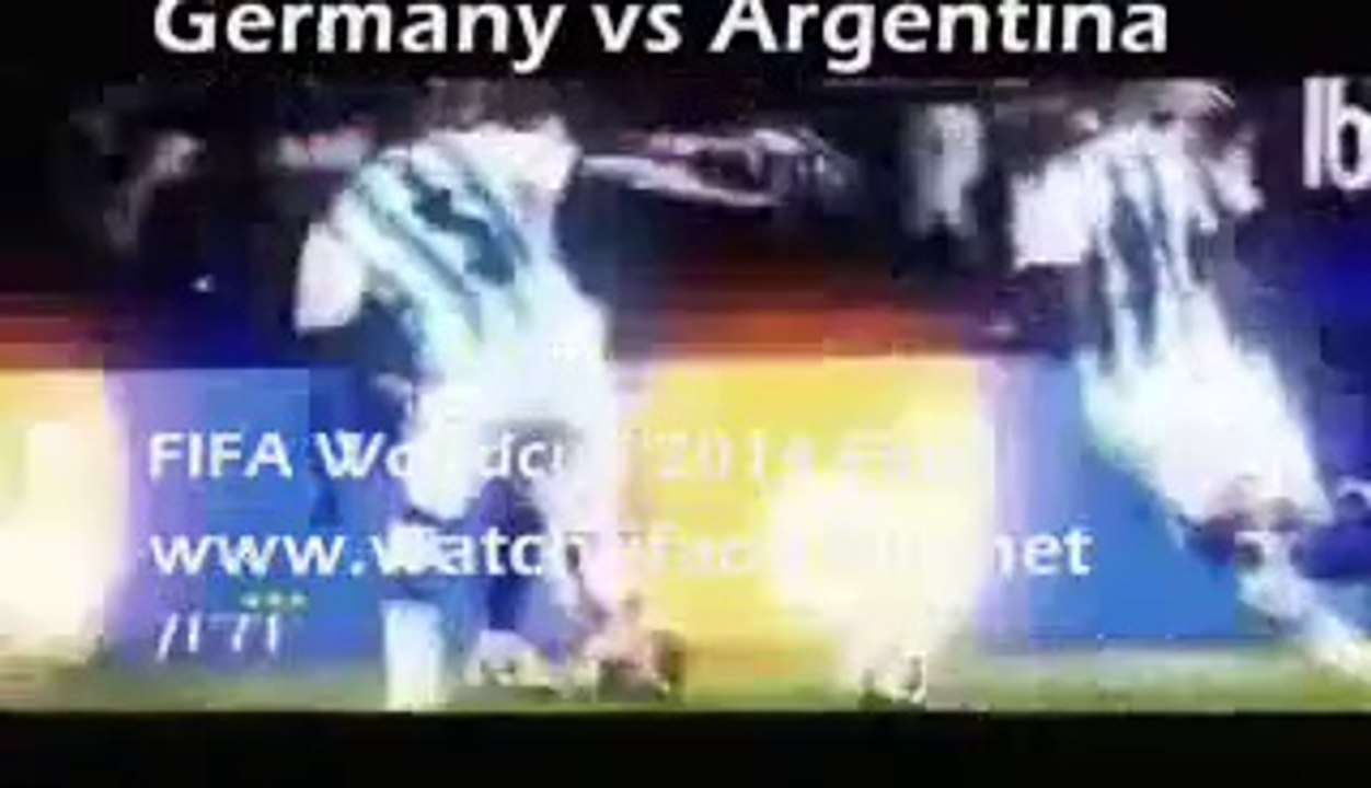 Live Match Germany vs Argentina