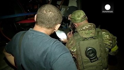 Patrullas nocturnas luchan contra la inseguridad en Slaviansk