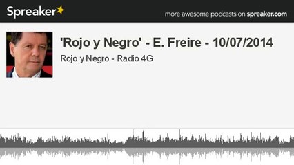 'Rojo y Negro' - Espido Freire: Quería volar: cuando comer era un infierno - 10/07/2014