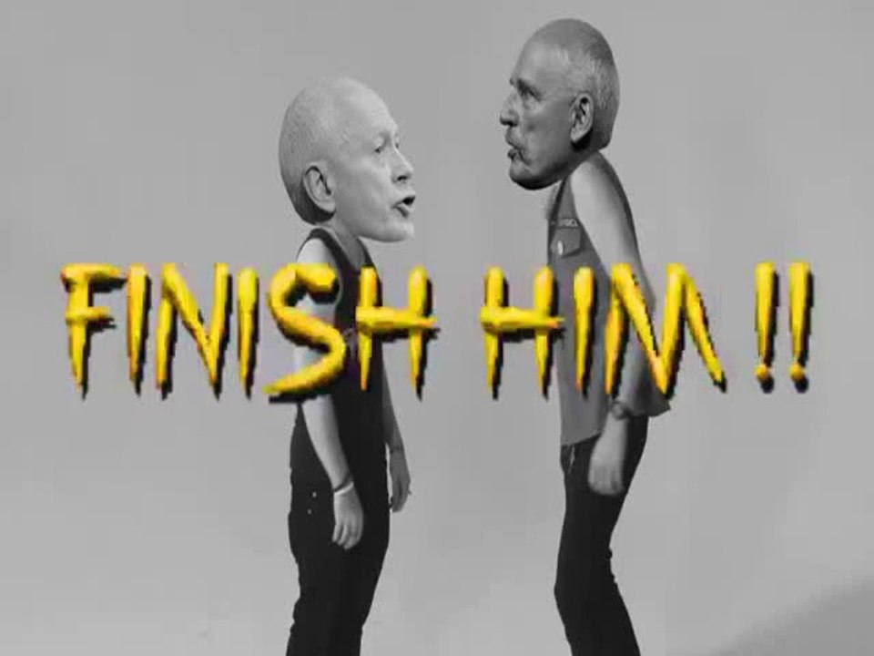 Janusz Korwin-Mikke policzkuje Michała Boniego