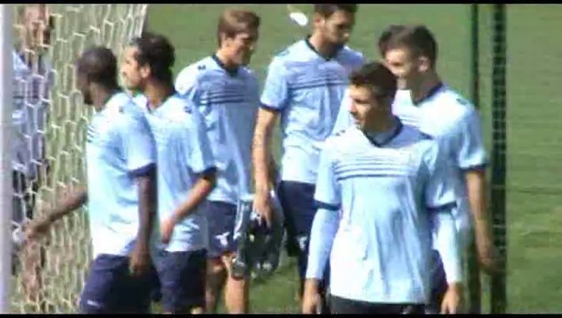 ALLENAMENTO MATTINA 12 LUGLIO 2014 - SS LAZIO AURONZO