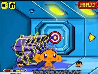 Monkey Go Happy Sci-fi 2 online game - Mopixie.com