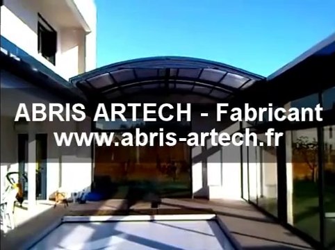 ABRI TOITURE COULISSANT POUR PISCINE ET PATIO par ABRIS ARTECH