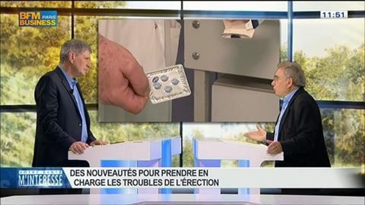 Les médicaments sexo-actifs pour prendre en charge les troubles de l'érection, dans Votre santé m'intéresse – 12/07
