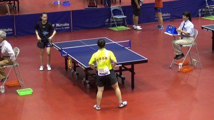 140712 U18 4th 昕芃 張昀宥 0:3