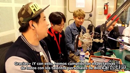 {7WannaB} 131019 ShimShimTaPa [5/7] Habilidades personales de Block B (Sub. Español)