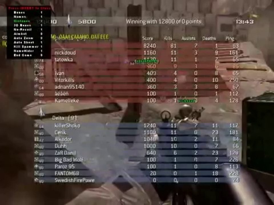 Tekno MW3 Aimbot Undetected