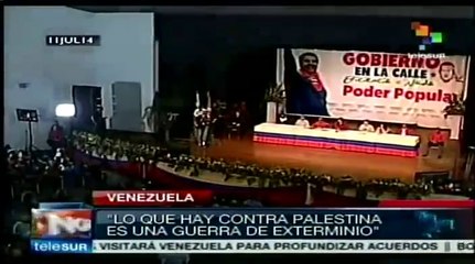 Nicolás Maduro condena ataques de Israel en Palestina