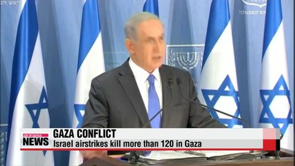 Israel airstrikes kill more than 120 in Gaza