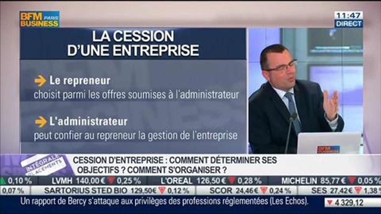 Cession d'entreprise: comment et pourquoi l'organiser ?: Sandrine Quilici, dans Intégrale Placements – 15/07