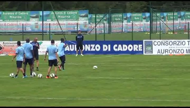 PASSAGGI E TIRI IN PORTA - 12 LUGLIO 2014 - SS LAZIO AURONZO