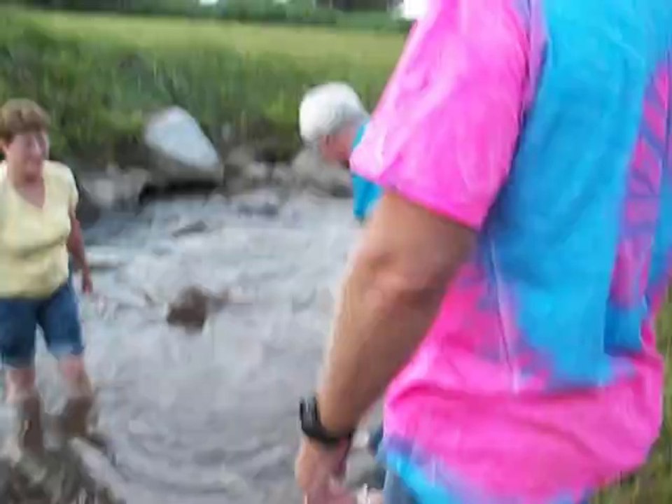 Chili wants to play at creek