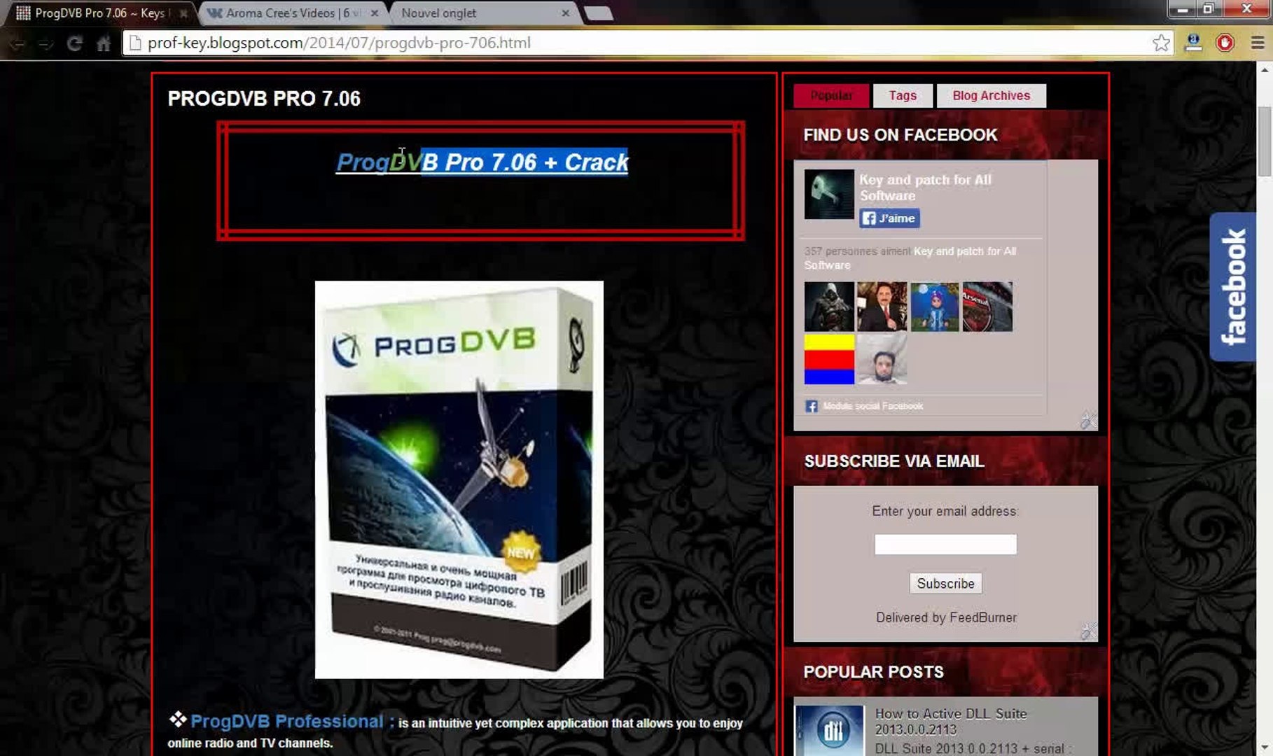 ProgDVB Pro 7.35.7 Crack & Activation + Serial Key 2020