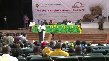 Wole Soyinka, prix Nobel de littérature nigérian, a 80 ans