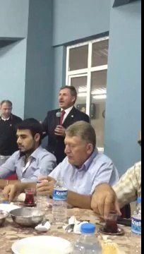 SOMA'DA MADENCİ VE MADENCİ AİLELERİ İLE İFTAR YEMEĞİ (6 TEMMUZ 2014)