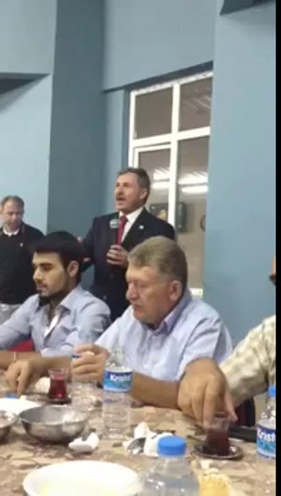 SOMA'DA MADENCİ VE MADENCİ AİLELERİ İLE İFTAR YEMEĞİ (6 TEMMUZ 2014)