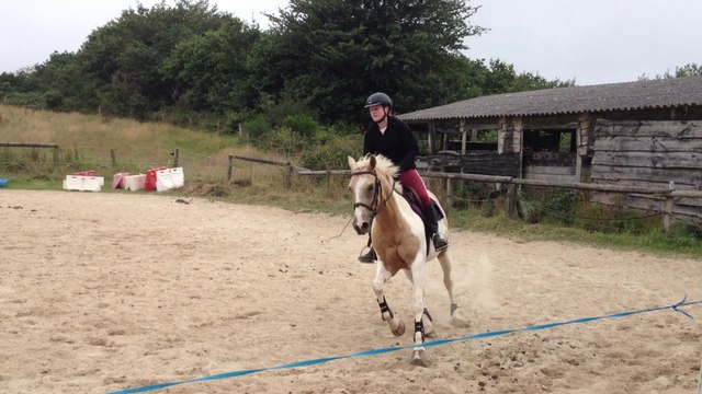 cours de saut au Kezeg le 12 juillet 2014
