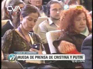 C7.ConferenciadePrensa.CFK.Putin