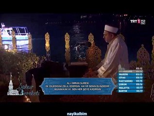 A.Bilal Erdem Ali İmran suresi Ramazan 2014