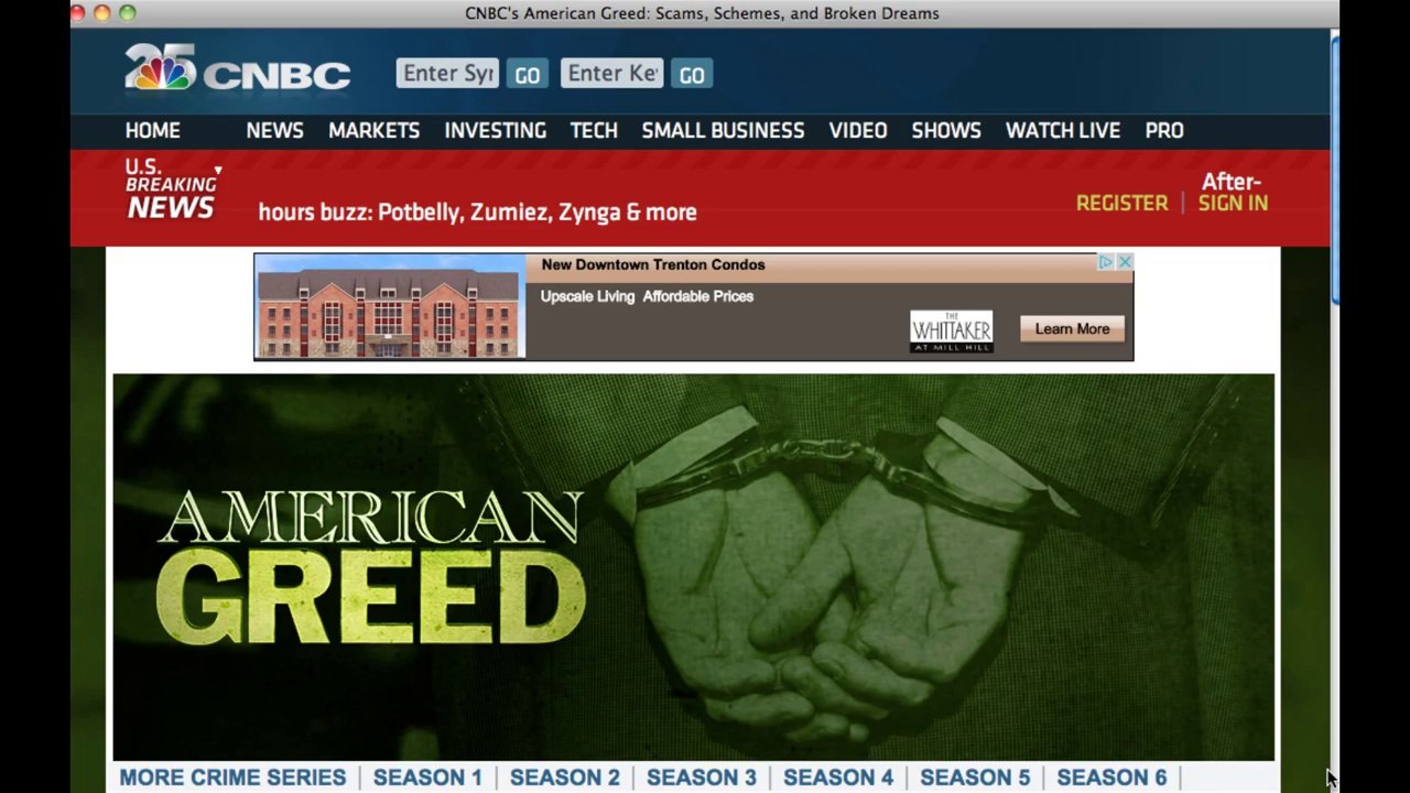 YOUTUBE FRAUD, THEFT of 10,000+ VIDEOS reported to FTC, Dept. of Justice, CNBC American Greed long