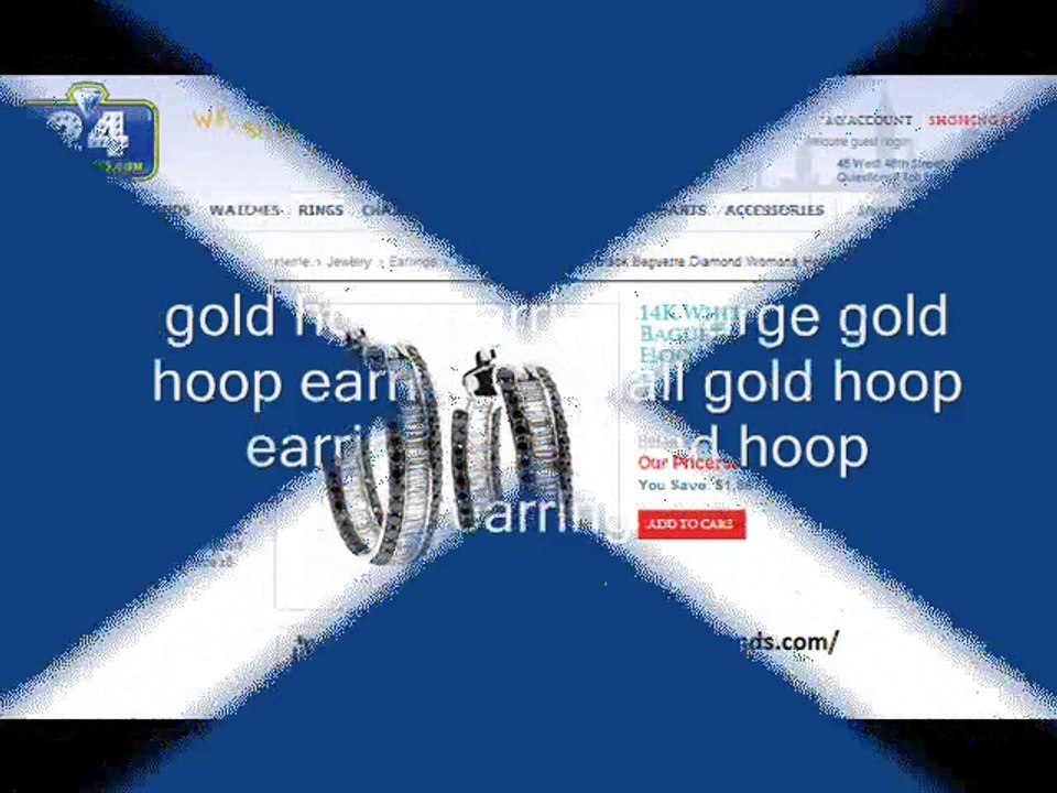 Change your fashion statement with gold hoop earrings