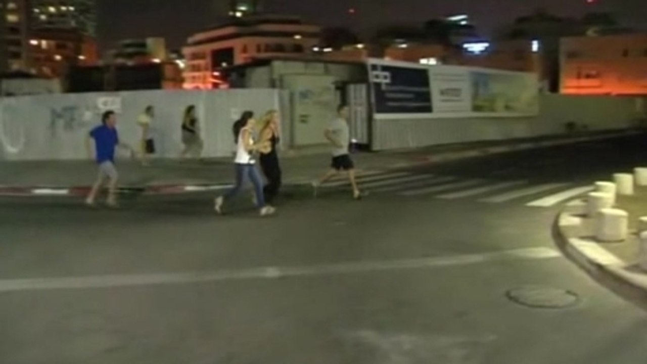 Rockets launched at Tel Aviv