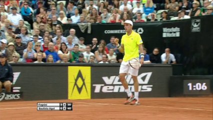 ATP Stuttgart: Bautista Agut bt. Fognini (6-3 6-4)