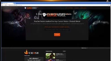 Free Curse Voice Beta Key Generator July-August 2014