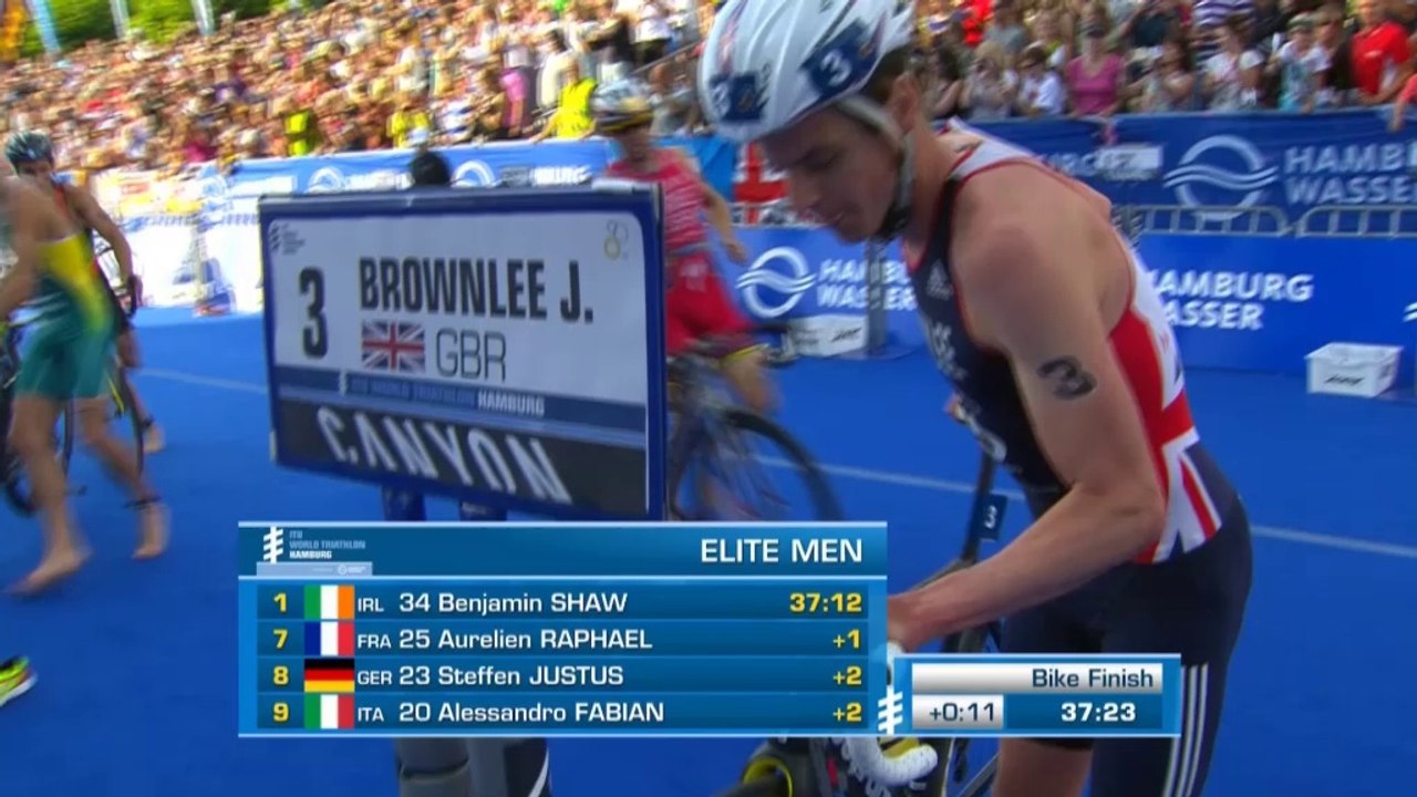 TRIATLÓN: Series Mundiales -Gómez Noya, cuarto en Hamburgo