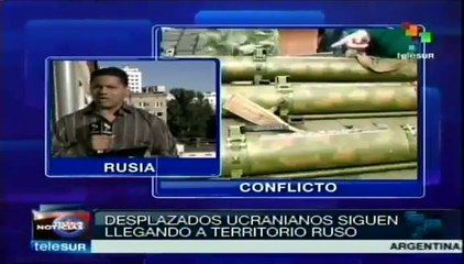 Huyen a Rusia en busca de paz 500 mil desplazados ucranianos