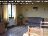 A vendre - maison - SAINT CHAMOND (42400) - 6 pièces - 150m²
