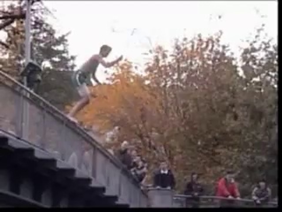 Brückenspringen in Hamburg - Tag 2