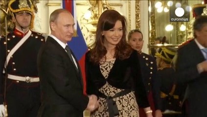 Russia signs nuclear deals with Argentina during Putin's tour of Latin America
