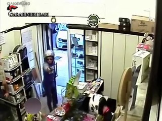 Bari - Individuati gli specialisti delle rapine in tabaccheria (12.07.14)