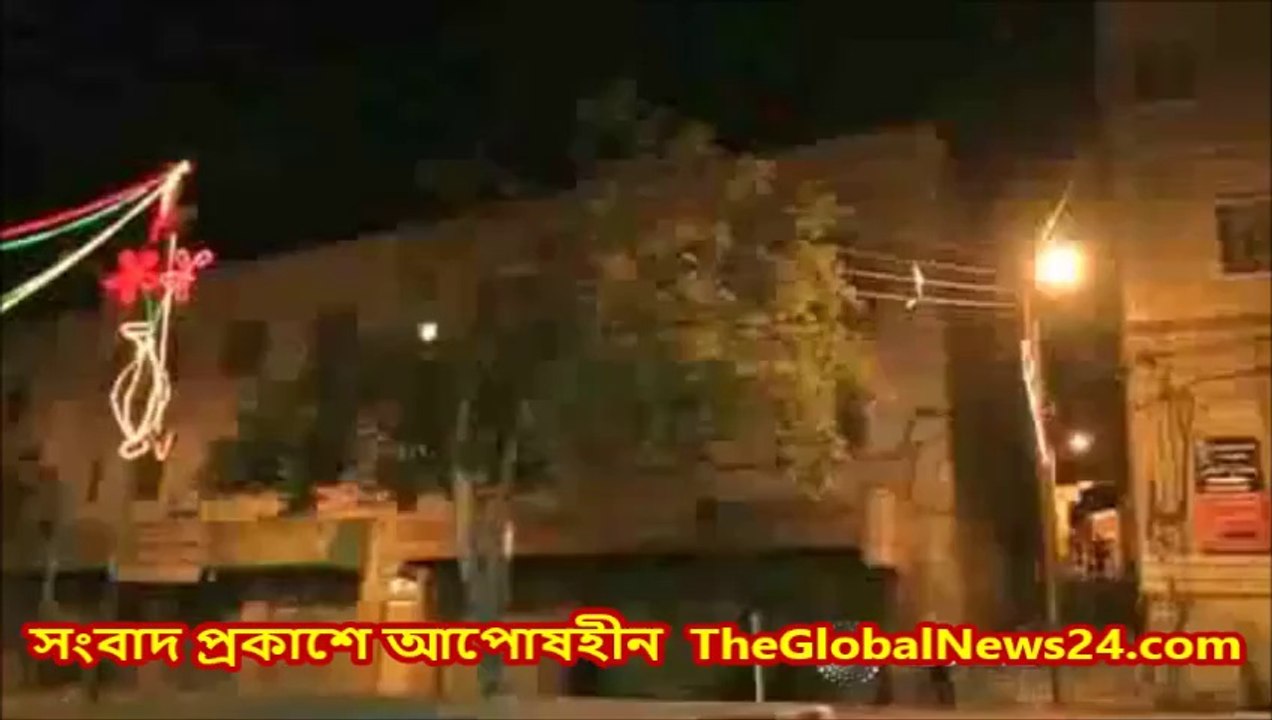 Night Clashes in Hebron, Palestine