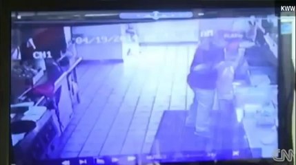 Resturant Owner Claims He Caught aA Ghost On CCTV