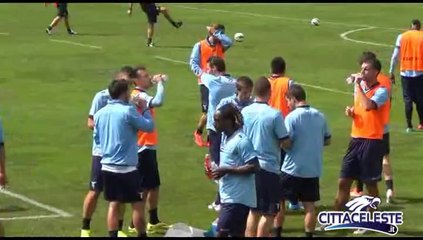ALLENAMENTO - 13 LUGLIO 2014 - SS LAZIO AURONZO