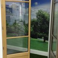 #Porte-fenêtre Mc-France Menuiseries mixte visible dans l'exposition Wilco à Buchelay 78200
