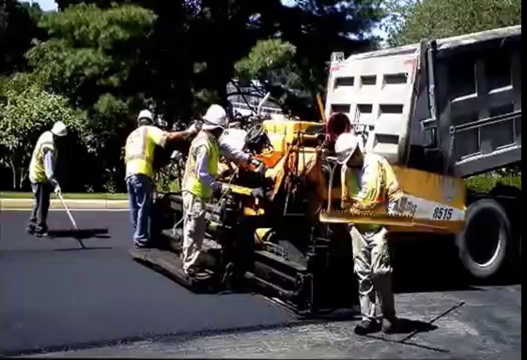 Paving a parking lot for a Home Owners Association in McLean, VA