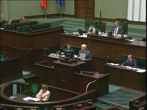 Poseł Ryszard Zbrzyzny - Wystąpienie z dnia 10 lipca 2014 roku.