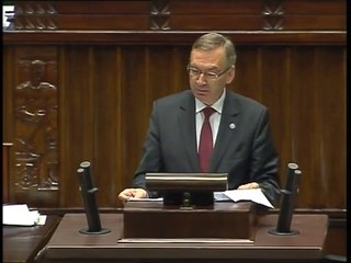 Poseł Stanisław Szwed - Wystąpienie z dnia 10 lipca 2014 roku.