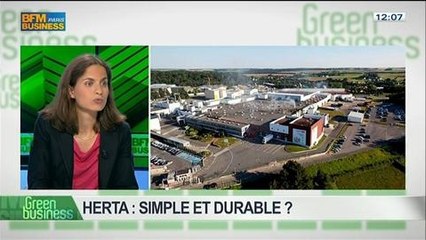 Herta: simple et durable ?: Arnaud de Belloy et Laurence Enault, dans Green Business – 13/07 1/4
