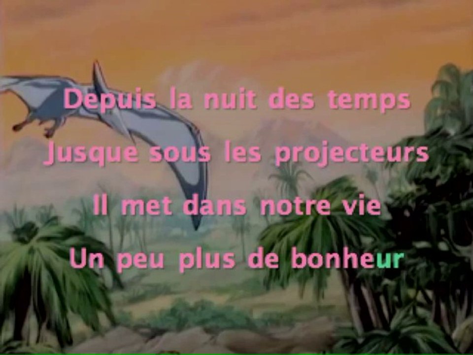 Denver Le Dernier Dinosaure - générique Karaoke instrumental