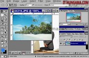 Merge Four Images Professionally in Photoshop (blend to images together) In Urdu