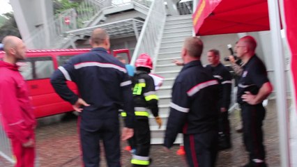 Les jeux européens des pompiers à Bruxelles