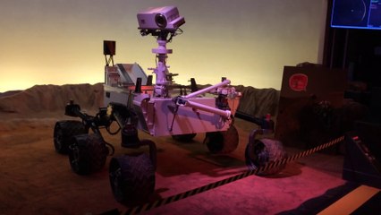 Curiosity robot cite de l espace planète mars Toulouse