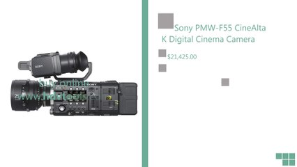 Sony PMW-F55 CineAlta Price $21425 Brand New with Warranty
