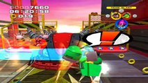 Sonic Heroes - Team Chaotix - Étape 07 : Rail Canyon