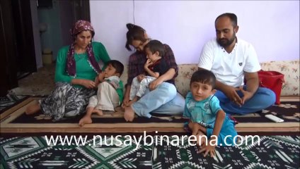 Nusaybin’de Cam Kemik Ailenin Dramı