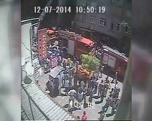 Zeytinburnu’ndaki patlama saniye saniye kamerada